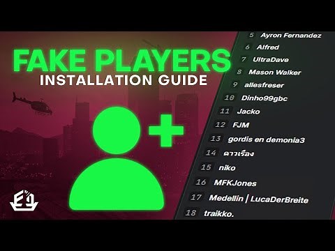 FiveM Fake Players | Installation Guide (FiveMUP)