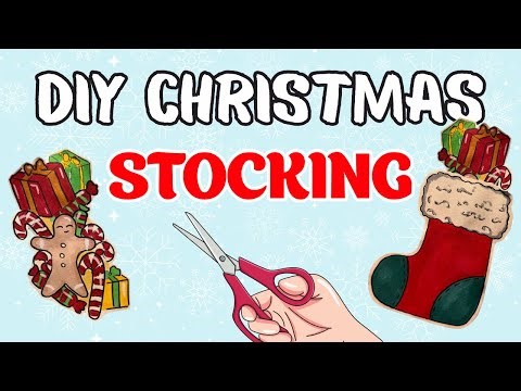 Christmas Stocking with Gifts 🎁🎄 | Pull-Out Holiday DIY
