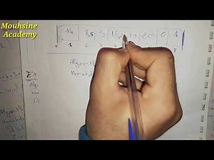 23-Cours Algorithme Darija ( Les Tableaux Avec Un Exercice )