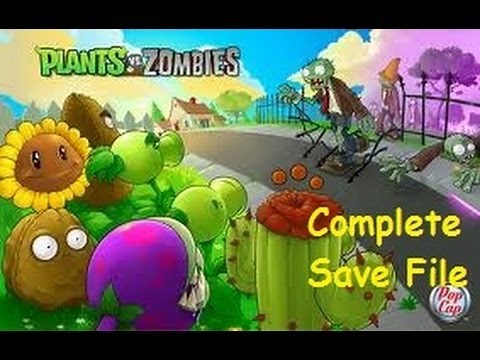 How to install a Plants vs zombies complete save file (2014 WORKS!!!!!)