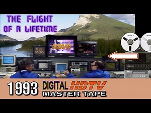 Sony's The Flight Of A Lifetime (1993 Digital HDTV HDD-1000 1035i HDVS European Demonstration Video)