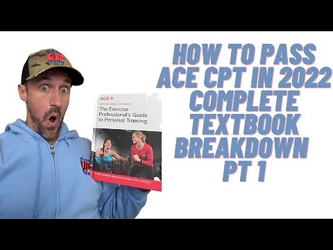 How to pass ACE CPT 2022 pt 1 | What to study / skip / flash card / become a trainer Show Up Fitness