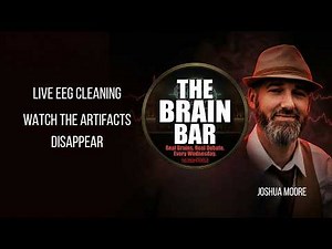 Raw EEG. Live Cleaning. Watch Every Artifact Disappear | The Brain Bar | NeuroNoodle