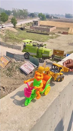 Remote Control Jcb And Monkey Scooter Unboxing And Testing Short Video ||