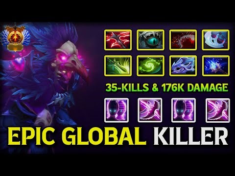 FROM SHADOW TO SLAYER! Spectre 35-Kills, 176K Damage Dealt Non-stop Hunt For Food | 7.39d DotA 2