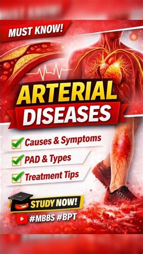 Arterial Disease Handwritten Notes PDF Download Free | Limited Time Offer #shorts #dhurandhar #short