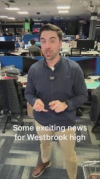 Westbrook High School's first-ever football state championship game