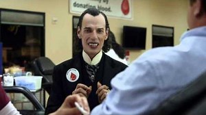 GEICO Dracula Commercial - Happier than Dracula Volunteering at a Blood Drive