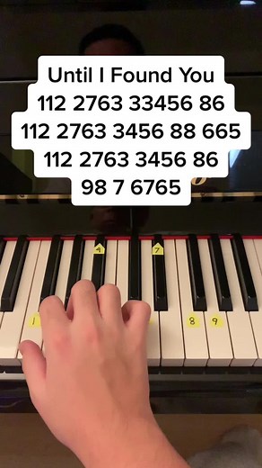 Until I Found You Piano Tutorial and Keyboard Notes