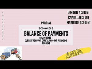 Current Account, Capital Account, Financing Account in BOP EXPLAINED. | A Level Economics (2024)