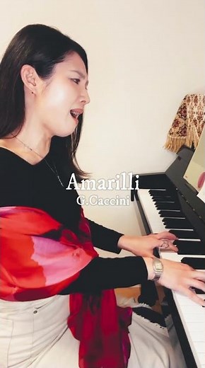 声楽で歌う『Amarilli』｜イタリア古典歌曲
