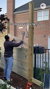 1.7M views · 8.7K reactions | How to Build a Privacy Wall #DIY ##PrivacyWall #Construction | Scarlet Oak Homes | Facebook