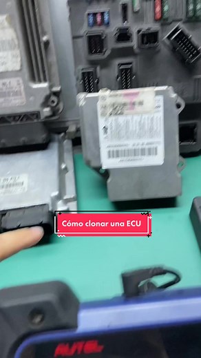 Cómo clonar una centralita o ecu
