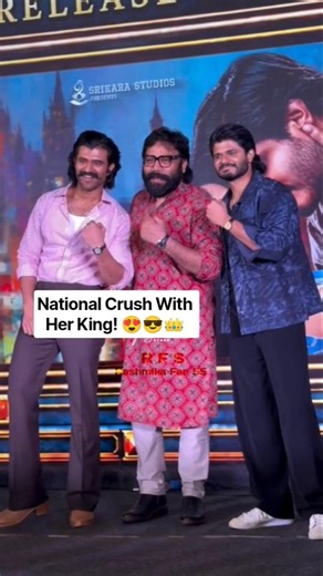 Vijay Deverakonda & Rashmika Mandanna 🔥😎 Slayed Together At Epic Event! 🎬✨ #shorts