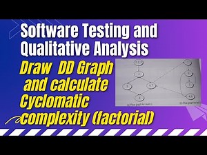 Draw DD graph | Calculate cyclomatic complexity | Factorial | STQA | Sem 7 | Mumbai University
