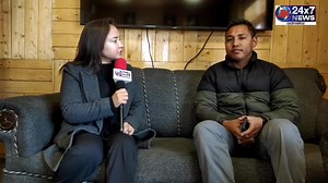 Resentment shown by people especially the Artist of Ladakh the structure of the bird and Snow Leopard in various places has been removed by the Municipal Corporation, Leh #utladakh #ladakh #leh #artistofladakh #artist #art #blackneckcrane #snowleopard #MCleh | JK24x7News Ladakh