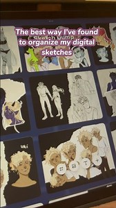 the best way to create a digital sketchbook i’ve found ✨ #art #digitalart #drawing #arttips #sketch