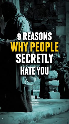 1.3M views · 48K reactions | 9 Reasons Why People Secretly Hate You | Stoicism Some people dislike you not because of your actions, but because your presence exposes their insecurity. This video breaks down the deeper psychological and Stoic truths behind hidden resentment — and how to protect your peace with clarity and strength. #stoicism #selfgrowth #innerpeace #mindsetshift #lifelessons | Stoic Wisdom Quotes | Facebook