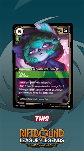 VEX IS COMING TO RIFTBOUND! #riftbound #riftboundtcg #unleashed