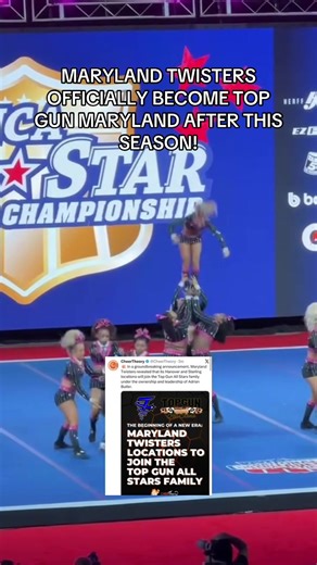 Top Gun f5??? #cheer #cheertok #marylandtwisters #topgunallstars #topgun