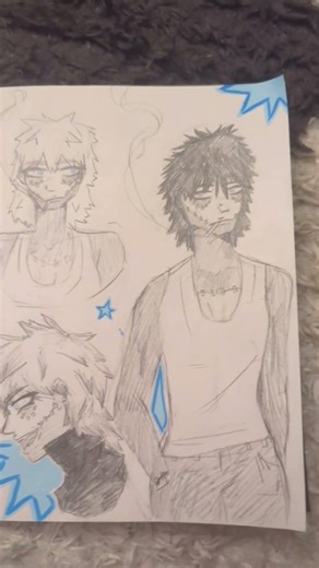fem dabi #blowthisaccountup #mha #art #animedrawing #animeart#anime #dabi #sketch #viral #trend #fyp