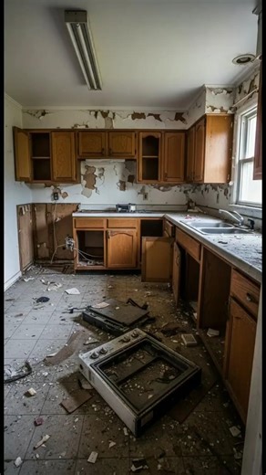 Insane Kitchen Makeover 😳 From Old to Luxury | Timelapse #Shorts#ModernKitchen#Satisfying