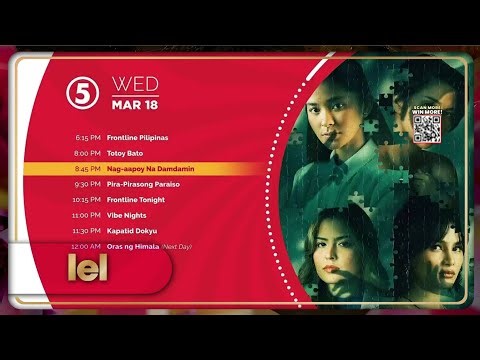 [HD] TV5 - MARCH 18 evening schedule [18-MAR-26]