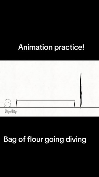 Flour sack #animation #animationstudy #practice #art #water