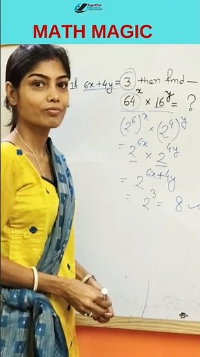 LAW OF EXPONENTS | Math Tricks #maths #shorts #indices #exponents #short