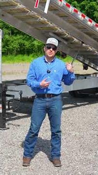 Aluminum Gooseneck Tilt Flatbed Trailer | Haul Smarter, Work Faster 💪
