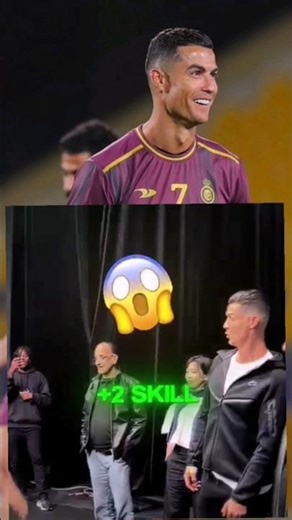 Ronaldo can do this skills...🥶 #football #ronaldo #cr7 #soccer #skills #shorts