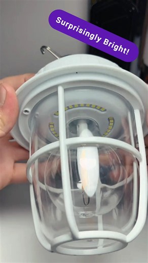 Solar Emergency Light Unboxing 🔥 USB + Solar Charging Lantern #shorts