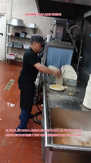 El Proceso de Lavado en el Buffet de Cinco Estaciones
