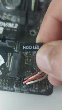 الكابلات الاصعب بكل سهولة Front Panel Connectors #hardware #gaming#شهاب_كمبيوتر