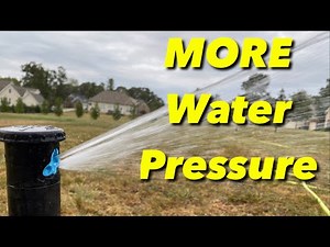 How To Increase Your Water Pressure