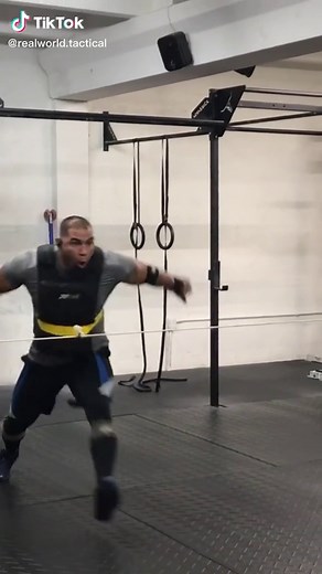 Jumping with 40 lb Weighted Vest | Real World Tactical Fun!