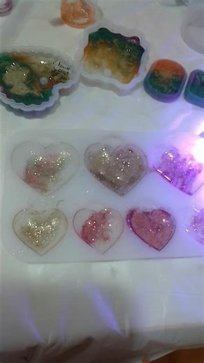 making key holder and earrings