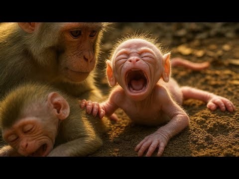 Watch This: Baby Monkey's Genius Problem-Solving Moment