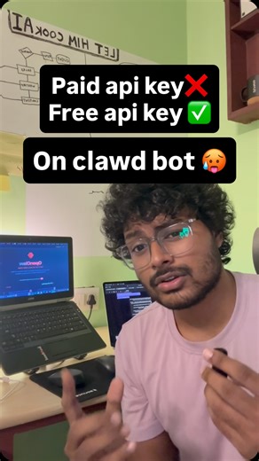 Sidhardh Balaji on Instagram: "Free api key on clawdbot 🔥🔥🔥 Model - glm 4.7 by nvidia json script 👇🏻 { “meta”: { “lastTouchedVersion”: “2026.2.3-1”, “lastTouchedAt”: “2026-02-15T18:22:10.038Z” }, “models”: { “mode”: “merge”, “providers”: { “nvidia-nim”: { “baseUrl”: “https://integrate.api.nvidia.com/v1”, “apiKey”: “ADD YOUR API KEY HERE “, “api”: “openai-completions”, “models”: [ { “id”: “z-ai/glm4.7”, “name”: “GLM 4.7 (NVIDIA)”, “reasoning”: false, “input”: [ “text” ], “contextWindow”: 128