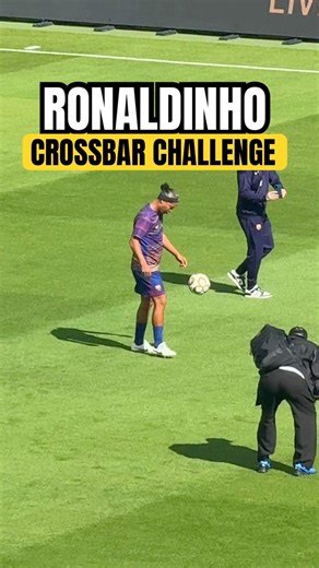Ronaldinho Epic Crossbar Challenge!!!