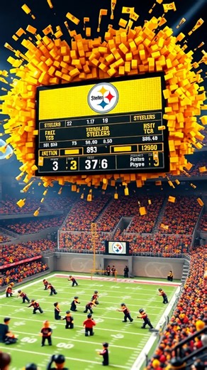 Energetic rock music kicks in as a LEGO scoreboard bursts onto the screen... #LEGO #FootballLegends