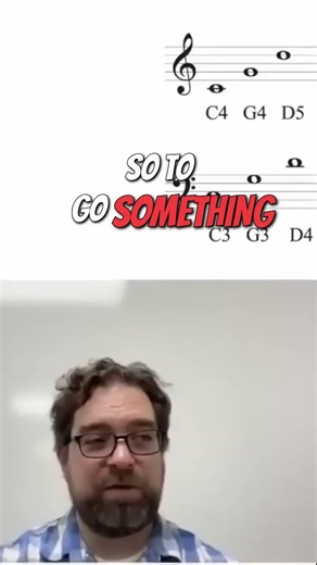 Quick Ear Training Exercise: C, G, D Notes #shorts