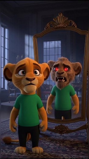 simba became a ghost 👻 #simba #sonic #cartoon