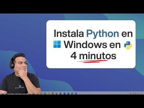 Descarga e instala Python 3.14.3 en Windows 11 - Fácil y rápido en menos de 5 minutos