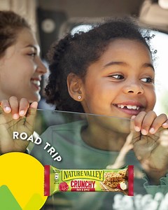 Are we there yet?? 👀🚘 If you’re planning a long road trip with the family, keep their tanks full with our range of Nature Valley granola bars - the ultimate travel companion to keep you fuller for longer 🤗 #RoadTrip #SnackAttack #GranolaIsGreat #HolidayTimes | Nature Valley