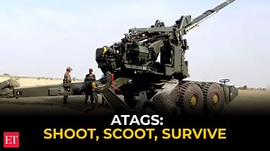 💥🇮🇳 #MadeInIndia, built for #war: #ATAGS #howitzer fires, relocates in 85 seconds 🕒🔫 https://tinyurl.com/yrplco9q | The Economic Times