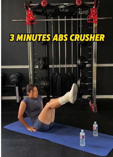 3-Minute Abs Workout at Home - Follow Along! ⏳ Ready to feel the burn? Let‘s crush this core session together! No equipment, no excuses.🔥 #abs #coreworkout #homeworkout #fitnessgoals