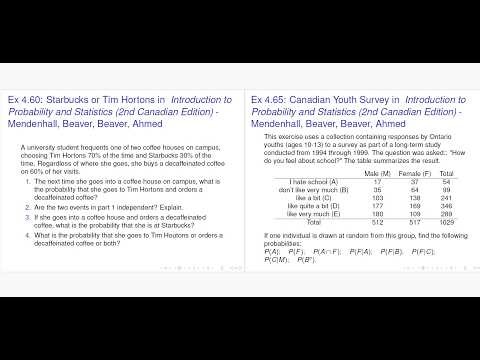 Statistics - Probability Rules. Independence, Conditional Probability