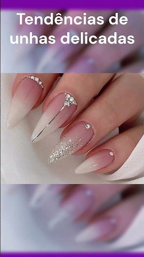 Tendências de Unhas Decoradas 2026:💖#cosmeticos #beleza #shorts #UnhasDecoradas #Unhas2026 #nails