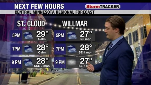 Another round of fog developing tonight across central Minnesota